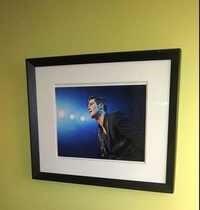 Original and framed photograph of Robin Thicke